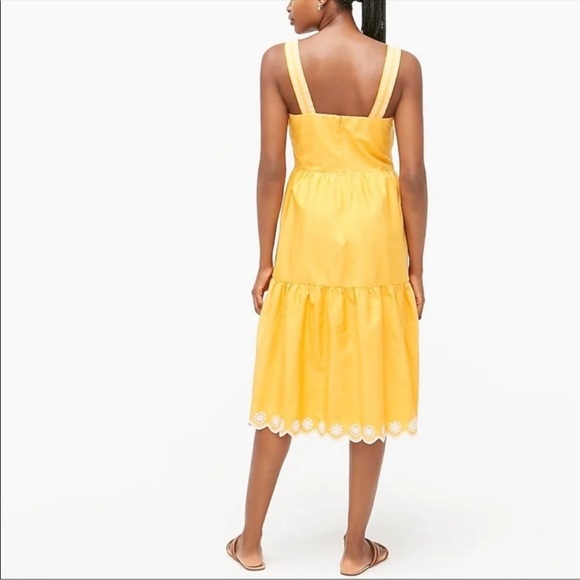 J. Crew Yellow Midi Dress - Picture 4 of 14